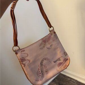 Elegant Pink Designer Handbag